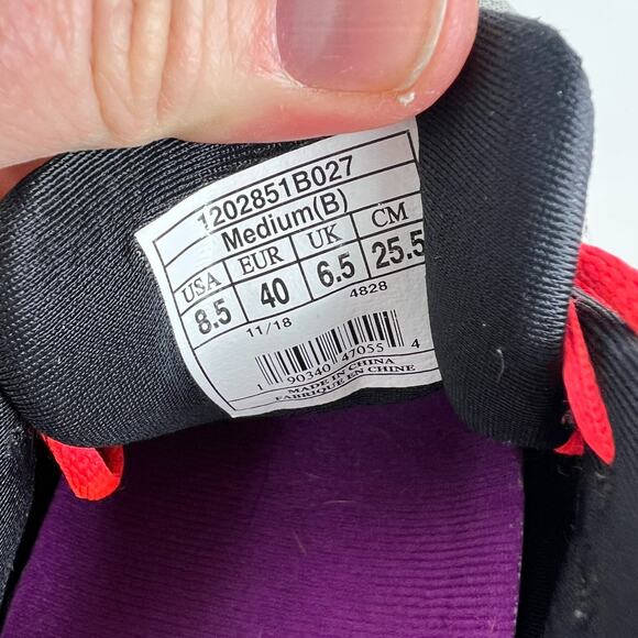 Brooks Launch 6 women's size 8.5 black pink purple athletic running sneakers - Picture 13 of 13